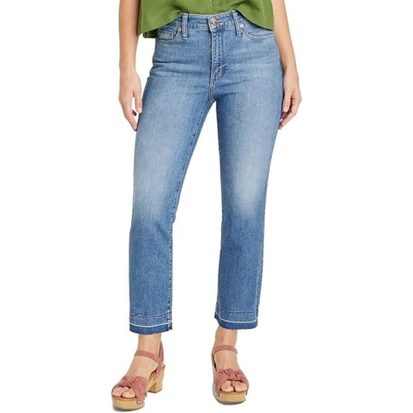 Universal Thread Jeans Women Sz 22 Ankle Bootcut Vintage Stretch High Rise NEW - Picture 2 of 16